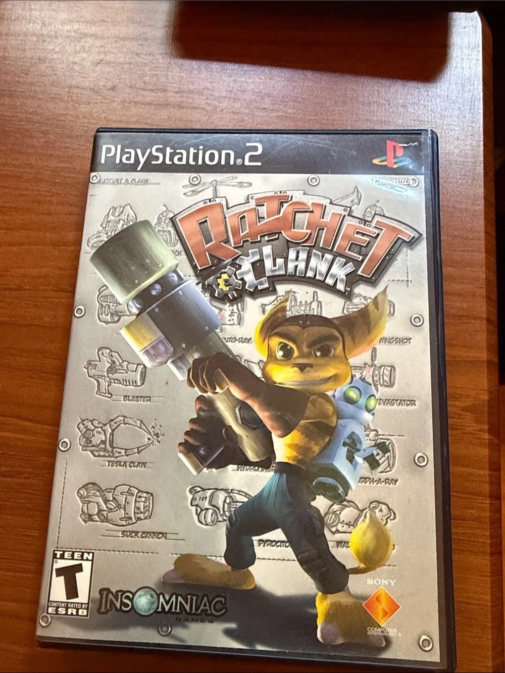 Ratchet & Clank (PlayStation 2) - Silver Game Case